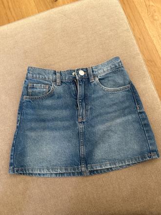 Džinsova sukňa, h&m,128