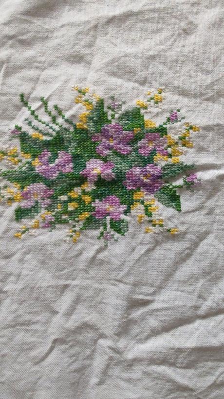 Vyšivany obrázok na zarámovanie, 