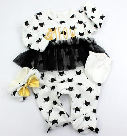 Overal s čelenkou a rukavičkami, 56