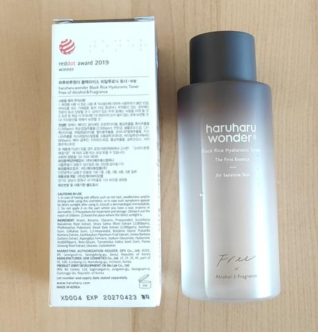 Haruharu pleťové tonikum,