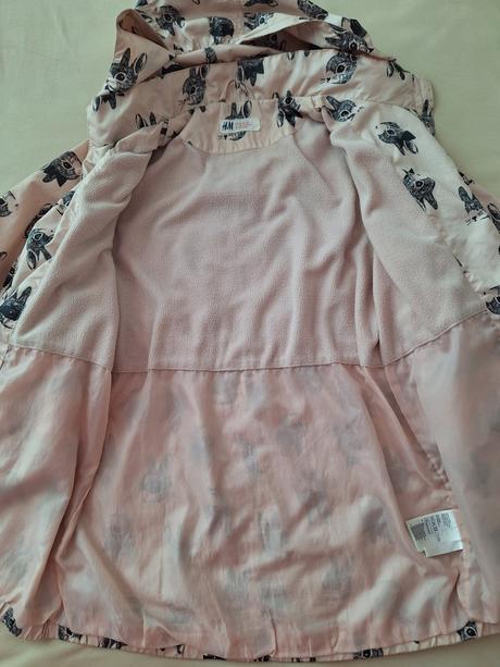 Zateplena bundicka, h&m,140