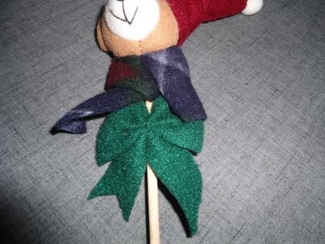 Vianočná ozdoba - macko, 