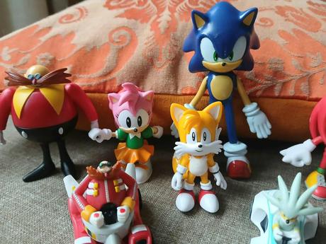 Sonic - farebné figúrky do ruky, 