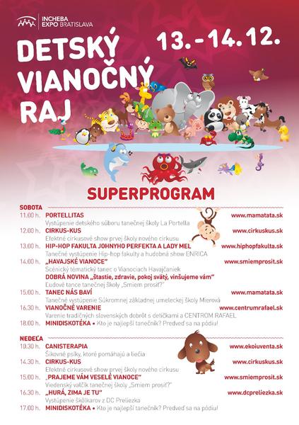 Detský vianočný raj v Inchebe