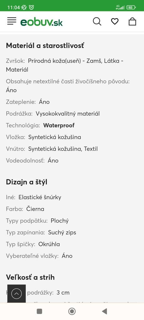 Snehule twisty 34, 34