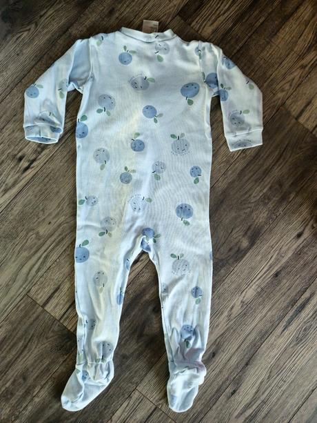 H&m pyžamko s čučoriedkami 92, h&m,92