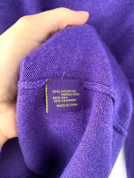 Vlnený, hodvábny, kašmírový sveter, m