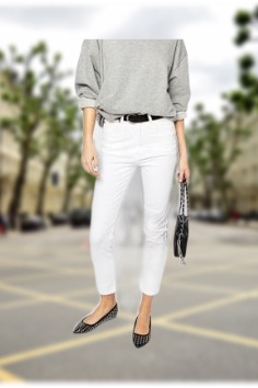 Met-originál, biele slim rifle, veľ. m / 29, met,m