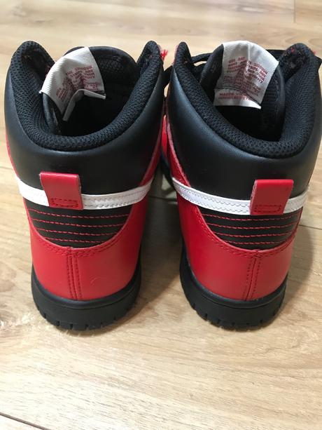 Členkové tenisky veľ.37,5 nike dunk high (gs), nike,37