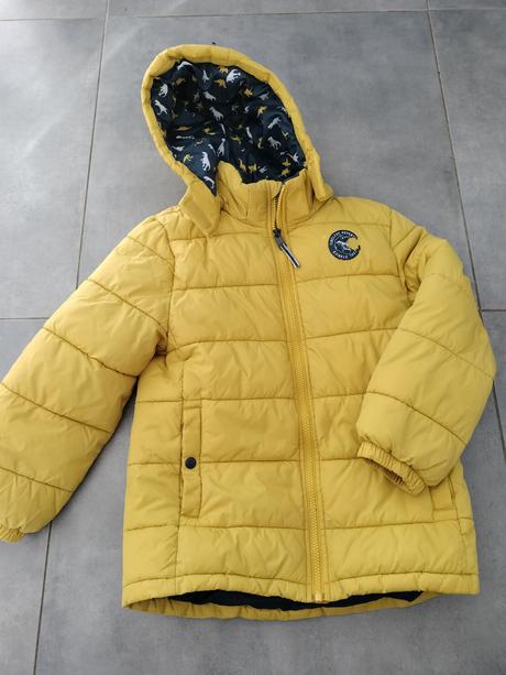 Zimná bunda, h&m,134