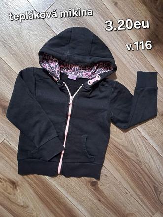 Tepláková mikina, 116