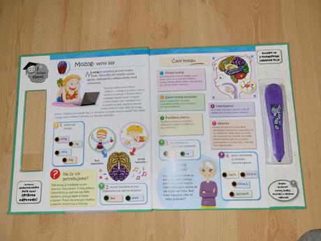 Náučná kniha ľudské telo,