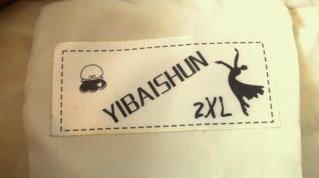 Dlhá maslovo biela vetrovka, v. xl/xxl, xl