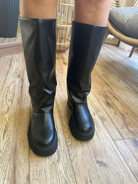 Štýlové čižmy, pull&bear,38