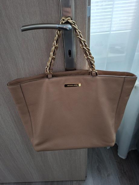 Kabelka bezovo hneda michael kors, michael kors