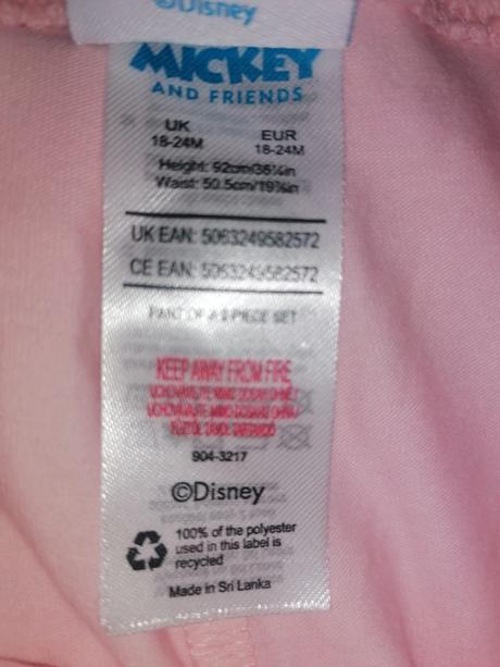 Komplet minnie, f&f,92