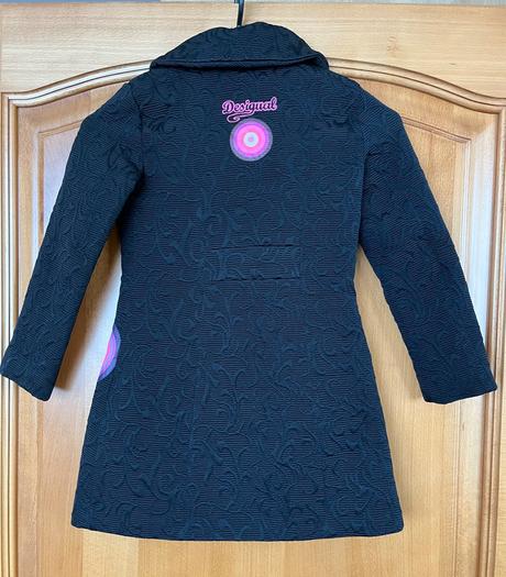 Luxusný kabátik desigual s mandalami 5/6 rokov, desigual,116