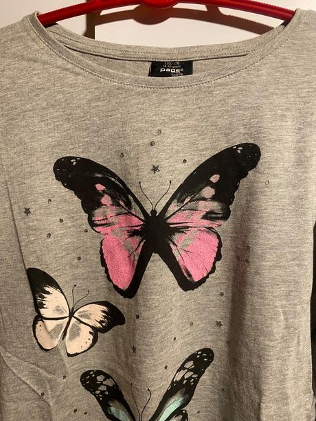 Nové dievčenské tenké tričko, 170 / 176