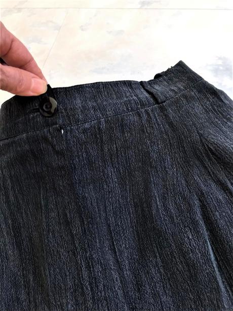 Padavé podšité šortky s vysokým pásom, l