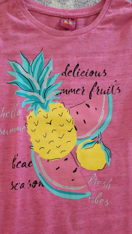 Tričko/tunika s ananásom, 128