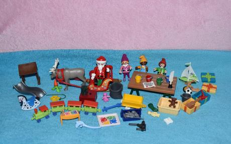 Playmobil 9264 santa claus a jeho dielňa,