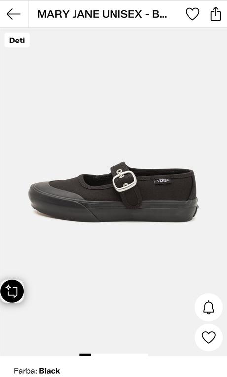 Vans balerínky s remienkom v.33, vans,33