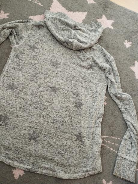 Lahučká mikina s hviezdami h&m 10-12 r., h&m,146