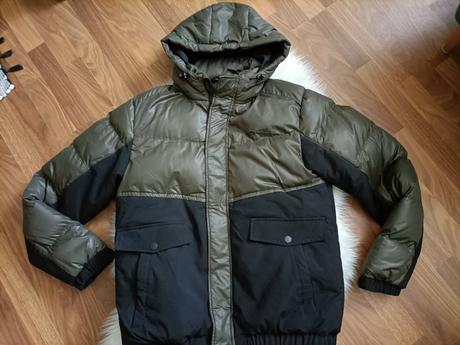 Krásna pánska štýlová zimná bunda výpredaj, l