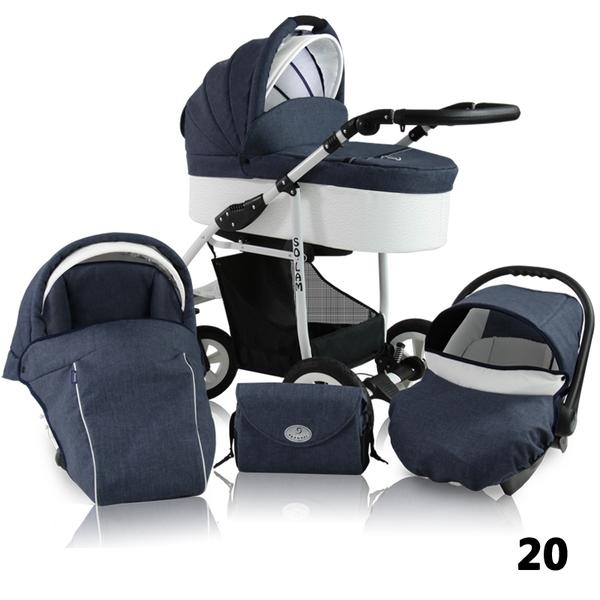 Kočík Prampol - Solam Leather & Linen