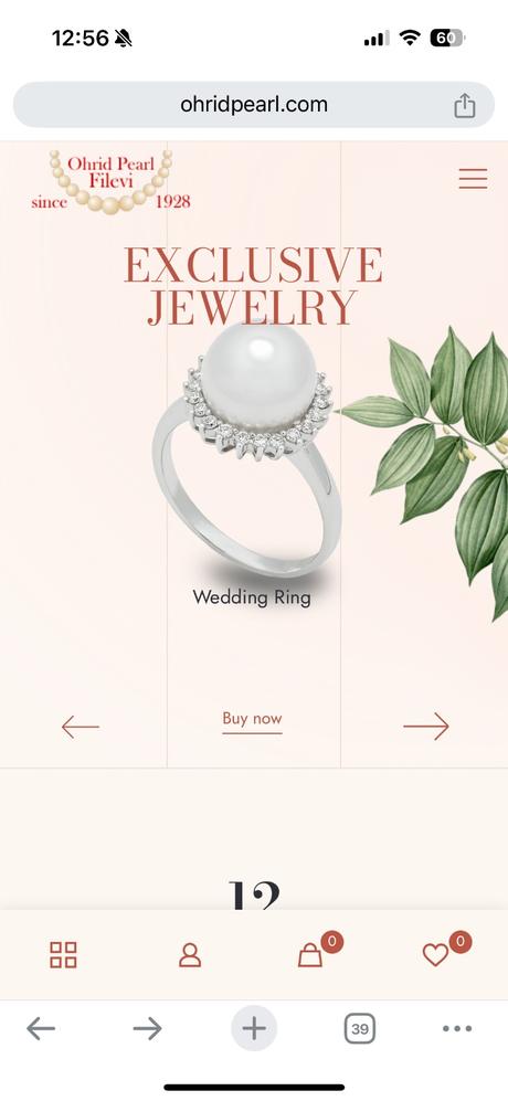 Prívesok (pravá perla) so zirkónmi a retiazkou,