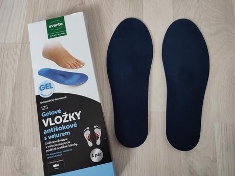 Ortopedické gélové vložky do topánok, 39