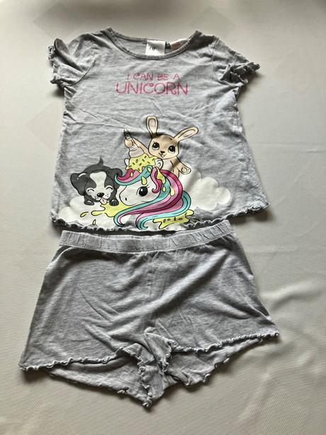 Pyžamo na leto, h&m,110