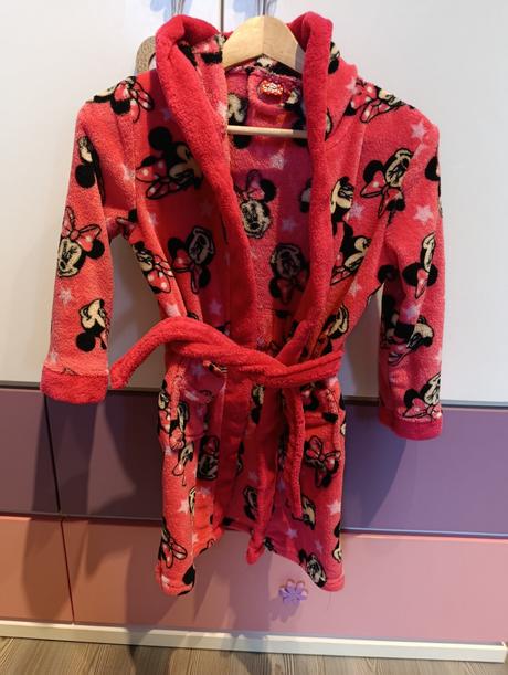 Župan minnie mouse veľkosť 128, disney,128
