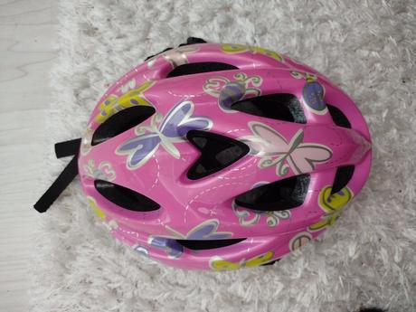 Prilba s motýľmi 51 - 55 cm,