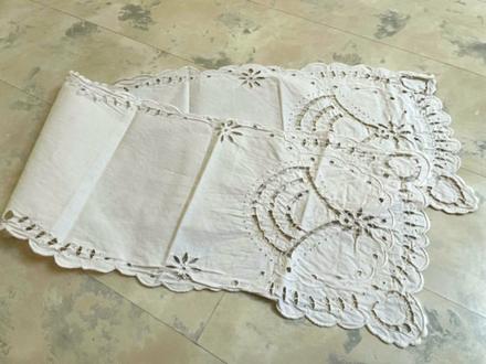 Starožitný obrus hand made,