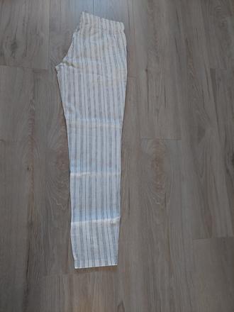Ľanovo - bavlnené letné nohavice, esmara,38