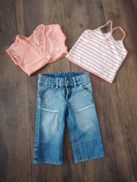 Rifle 3/4 + top+bolerko, h&m,122