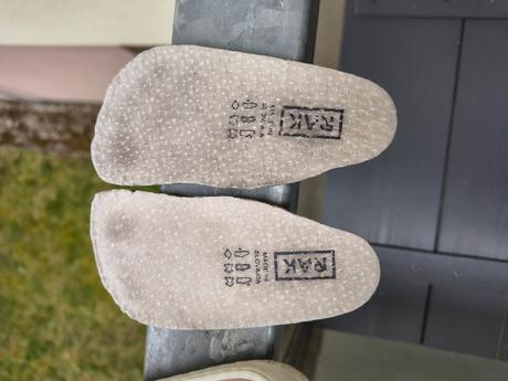 Kožené topánky pre prvé kroky zn.rak veľ.19, rak,19