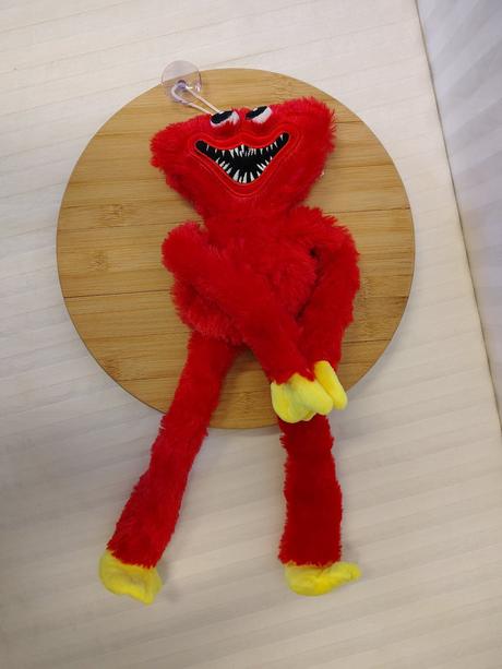 Nové plyšové červené strašidlo huggy wuggy, 41 cm,