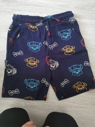 Kraťasy paw patrol 6-7rokov, f&f,122