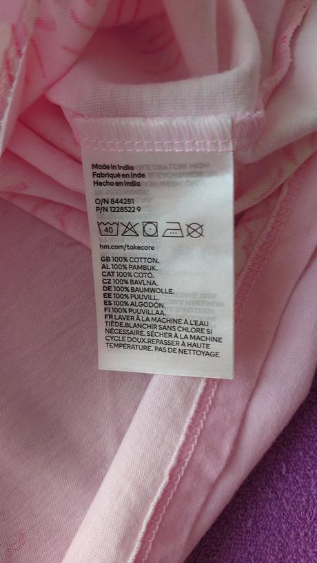 Hm barbie šaty s volánikmi len oprané, h&m,134