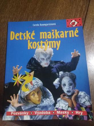 Kniha detské maškarné kostýmy,