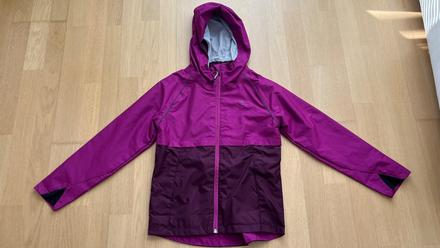 Turistická nepremokavá bunda, quechua,134