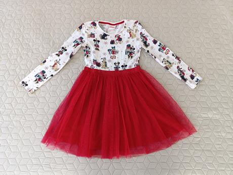 Dievčenske vianočné saty disney minnie mouse, disney,134