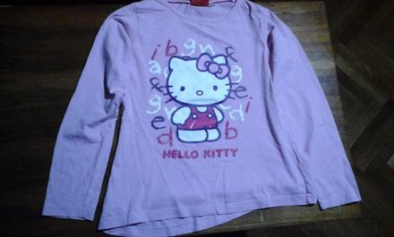 2 x tričko hello kitty č. 134/140, sanrio,134