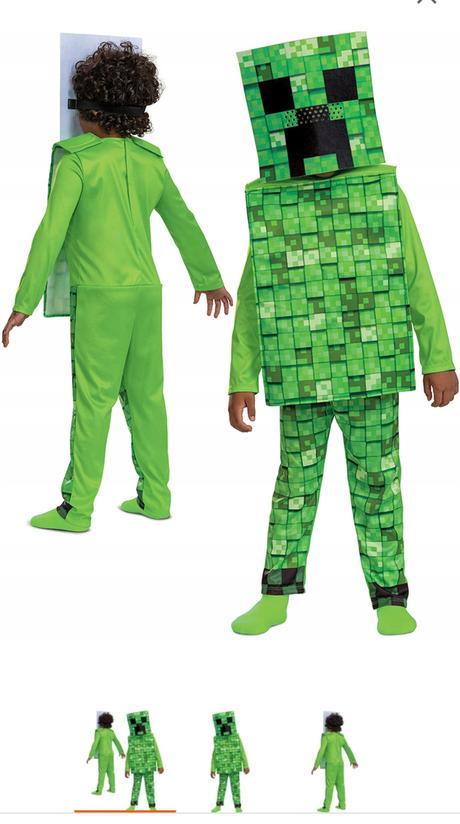 Karnevalová maska minecraft, 