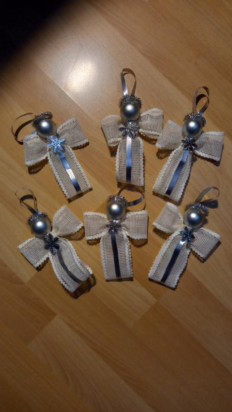 Vianočná ozdoba anjel, 