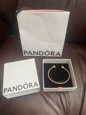 Pandora rose gold naramok, pandora