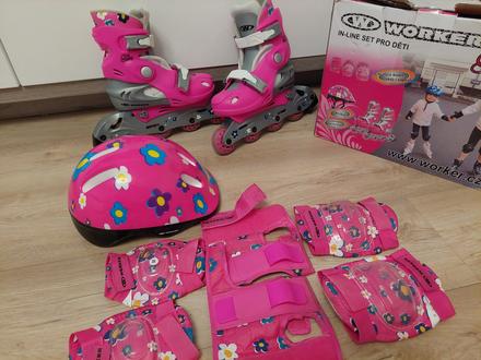 Korčule kolieskove 34-37, 34