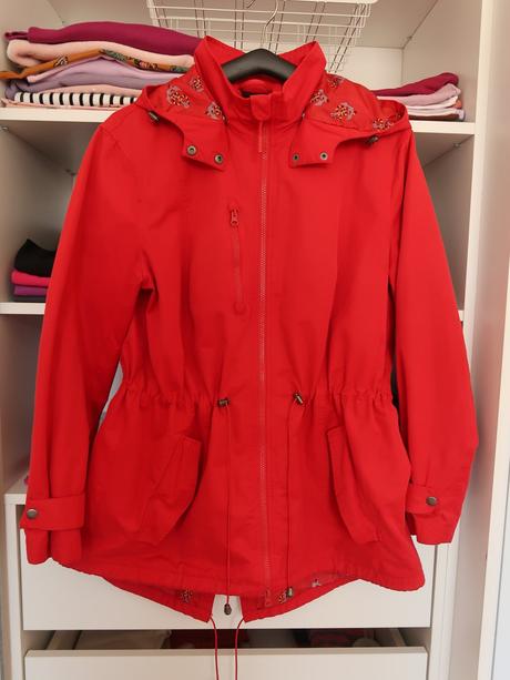 Dámska jarná dlhšia bunda bonprix veľkosť 46 + 48, bonprix,46